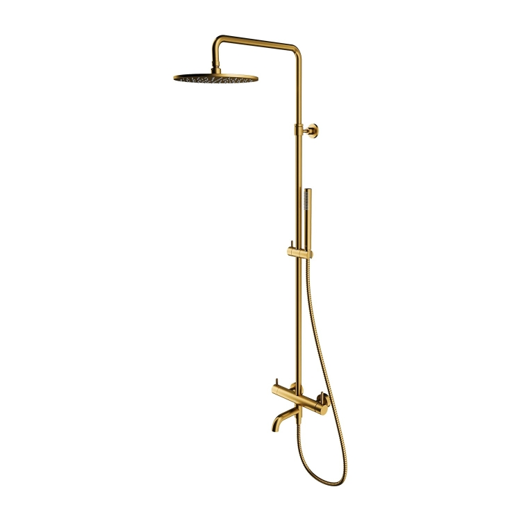 душевая система Omnires Y brushed gold (Y1234MGLB)