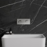 Mezclador de lavabo empotrado Omnires Contour, cromado (CT8015CR)