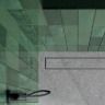 Omnires Lowfix shower drain under tile, 80 cm, black (LOWFIX80TBL)