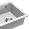Fregadero de cocina Rea Nels 46,5x56 blanco (ZLE-00110) + sifón