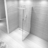 Mampara de ducha Rea Aero N 120x195 cristal de seguridad, transparente (REA-K7550)