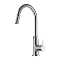 Grifo de cocina Omnires Clip cromado (RE7251CR)