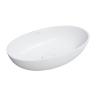 Omnires Shell washbasin 60x35 white matt (SHELLUNBM)