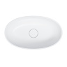 Omnires Shell washbasin 60x35 white matt (SHELLUNBM)