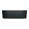 Bañera de piedra Omnires Ovo 160x75 ovalada de color negro lava (OVOWWBLV)