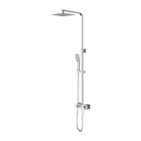 Sistema de ducha Omnires Baretti cromado (BA7844CR)