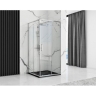 Rea Grand 90x90 square tray black (REA-K4595)