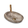 washbasin Rea Roxy 49 30.7x48.6 B Stone nature (REA-U6650)