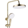 Sistema de ducha Rea Bloom blanco/dorado (REA-P9529)