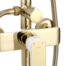 Sistema de ducha Rea Bloom blanco/dorado (REA-P9529)
