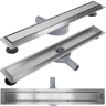 trap Rea Neo Pro 700 mm, + siphon, legs, matte steel (REA-G5808)