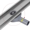 trap Rea Neo Pro 700 mm, + siphon, legs, matte steel (REA-G5808)