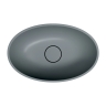 умывальник Omnires Shell 50х32 matt ash grey (SHELL500UNAG)