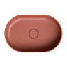 washbasin Omnires Ovo 55x36 terracotta (OVOUNTE)