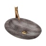 Lavabo Rea Roxy 49 30,7x48,6 A Piedra gris (REA-U6649)