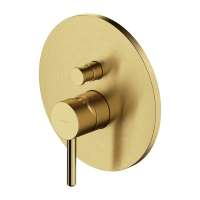 concealed bath and shower mixer Omnires Y brushed brass (Y1235BSB)