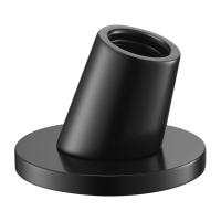 Soporte de ducha Omnires negro (H14BL)