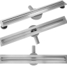trap Rea Neo Slim Pro 500 mm, + siphon, legs, matte steel (REA-G5800)