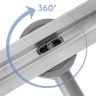 trap Rea Neo Slim Pro 500 mm, + siphon, legs, matte steel (REA-G5800)