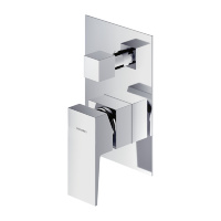 Mezclador empotrado para baño y ducha Omnires Fresh cromado (FR7135CR)