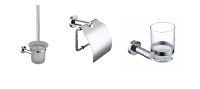Juego de accesorios cromados Omnires Modern Project (MP60320CR+ MP60520CR+MP60620CR)