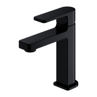 Mezclador de lavabo Omnires Baretti negro mate (BA7810BL)