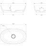 Lavabo Omnires Neo 60x36 blanco (NEOUNBP)